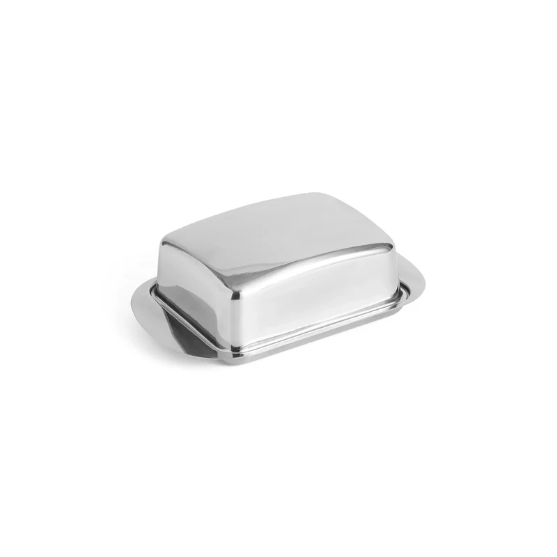 Butterdose Edelstahl – Essential Steel von HAY
