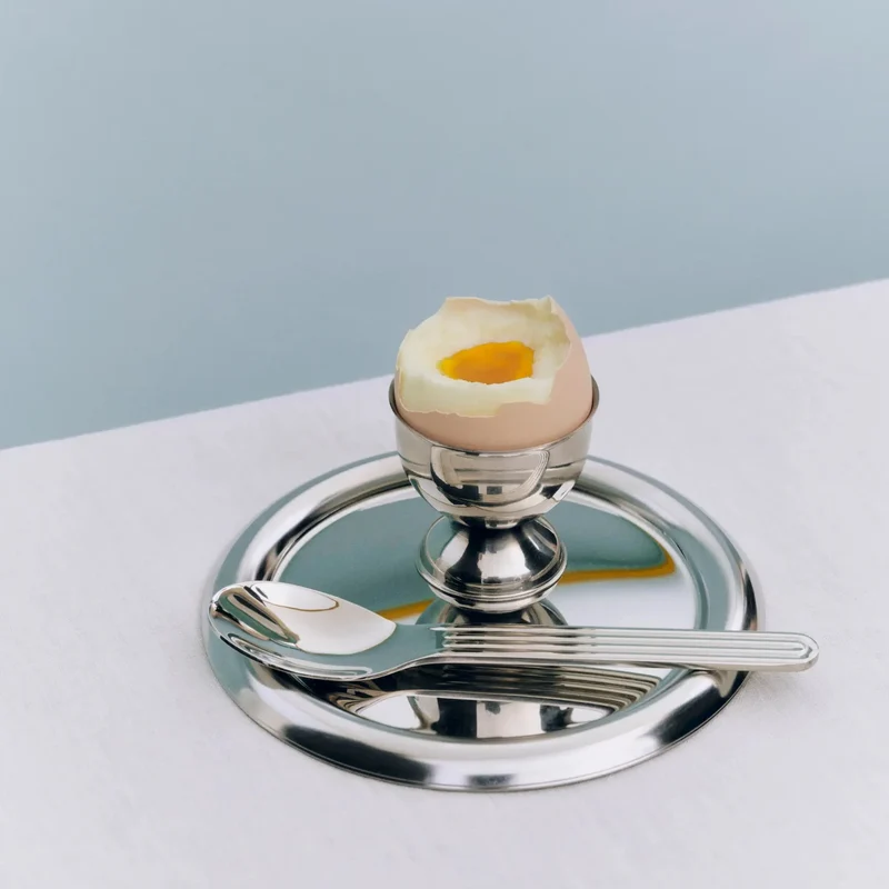 Eierbecher Edelstahl – Essential Steel von HAY