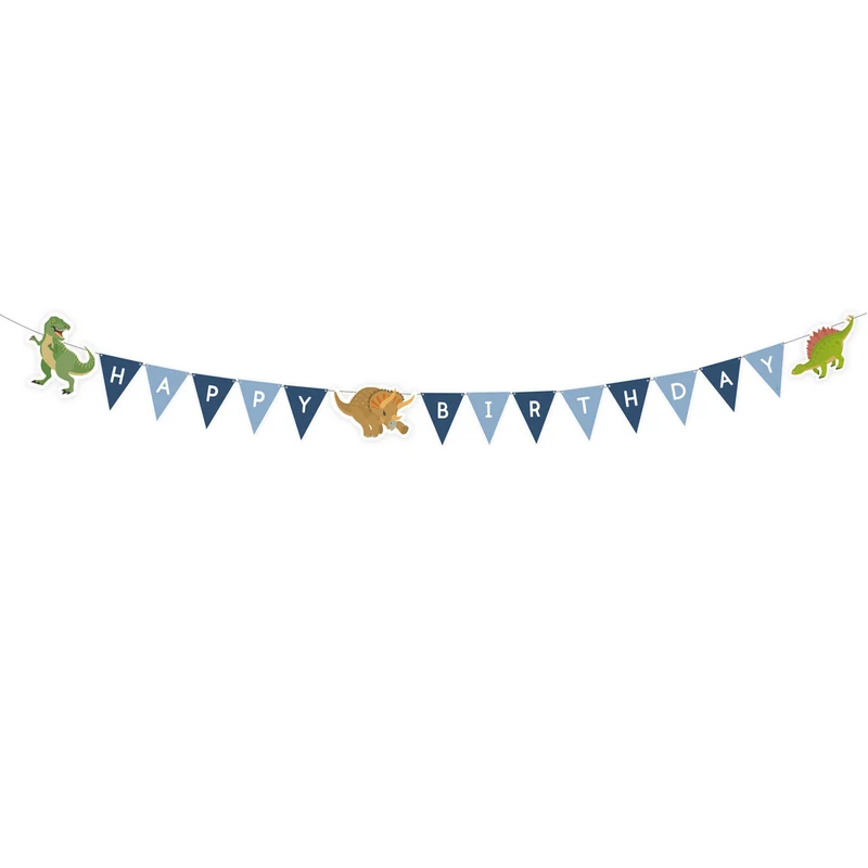 "Happy Dinosaurier" Partygeschirr Partyzubehör Dekoration Kindergeburtstag