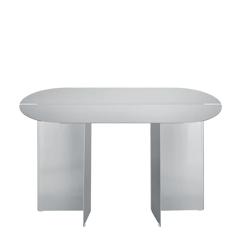 blomus ORU Sitzbank Flur – schmale Design Sitzbank aus Metall, 80 cm