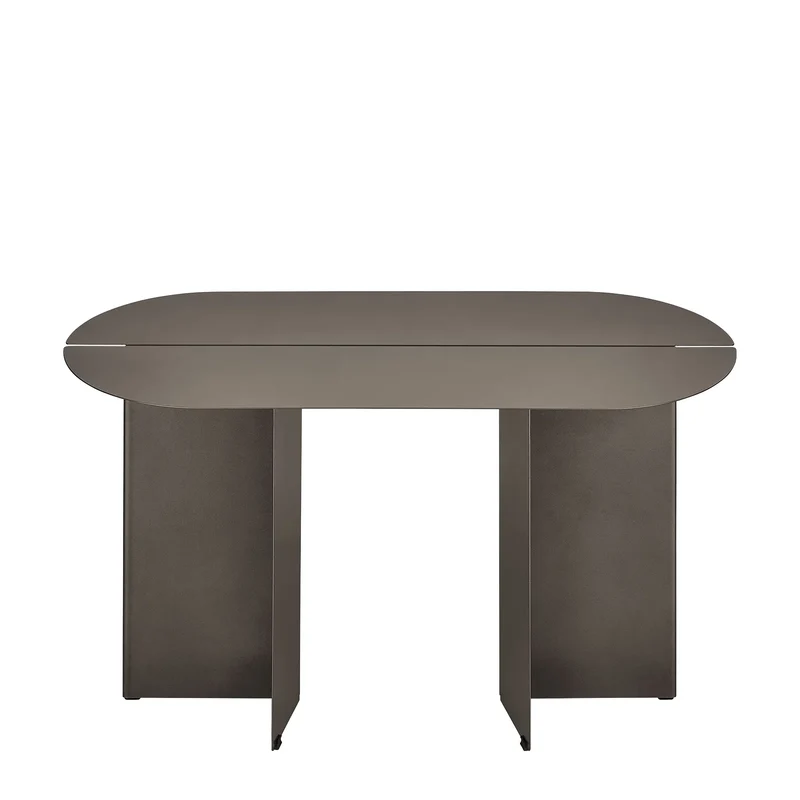 blomus ORU Sitzbank Flur – schmale Design Sitzbank aus Metall, 80 cm