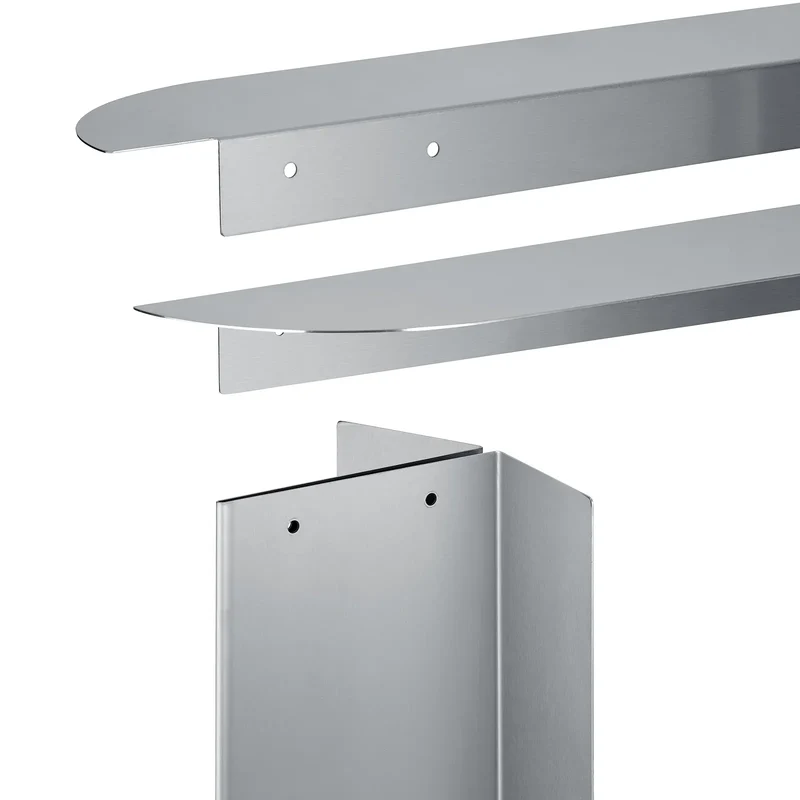 blomus ORU Sitzbank Flur – schmale Design Sitzbank aus Metall, 80 cm