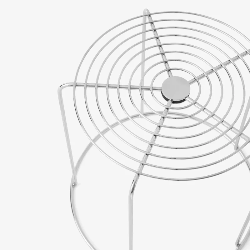 Wire Stool VP11 – Chrom Hocker von Verner Panton