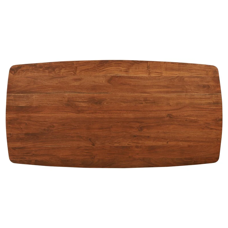 Esstisch QUENZA braun 220x100x76cm