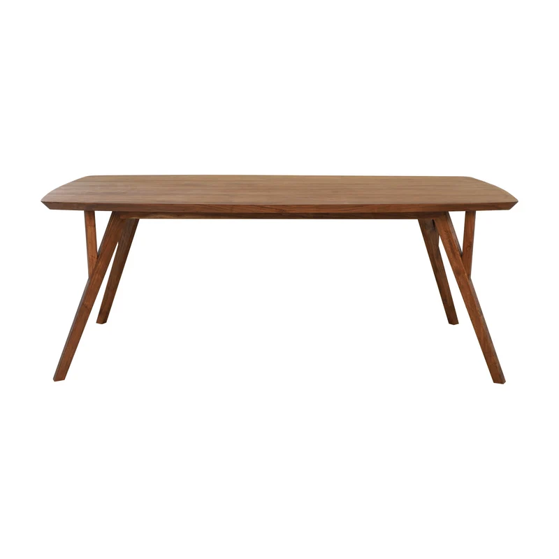 Esstisch QUENZA braun 200x100x76cm