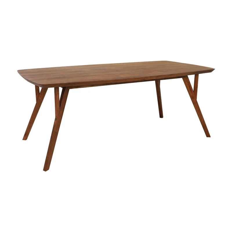 Esstisch QUENZA braun 200x100x76cm