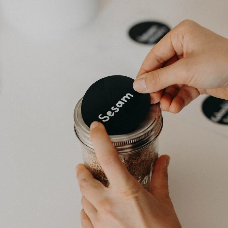 Tafelfarbe Sticker | Lioleli Mason Jar