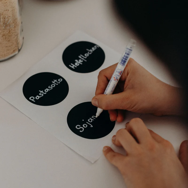 Tafelfarbe Sticker | Lioleli Mason Jar