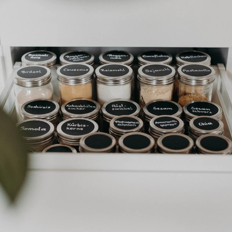 Tafelfarbe Sticker | Lioleli Mason Jar