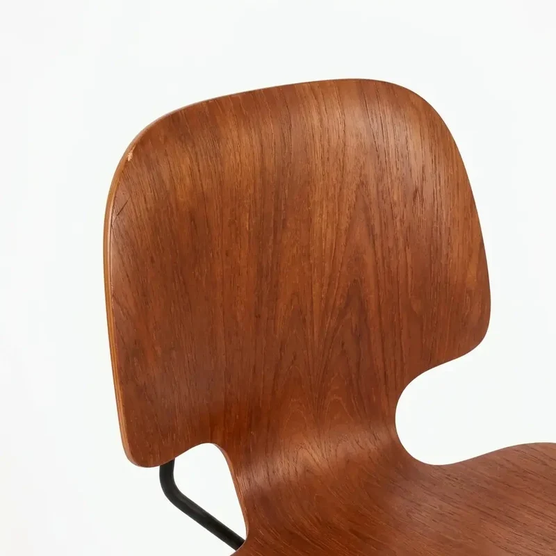 Vintage Stapelstuhl aus Teak-Schichtholz – Mid Century, 1950/60er