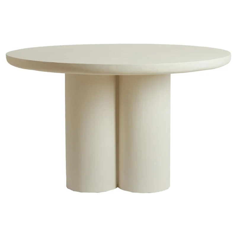 Esstisch MIZUHO crème Ø130x78cm