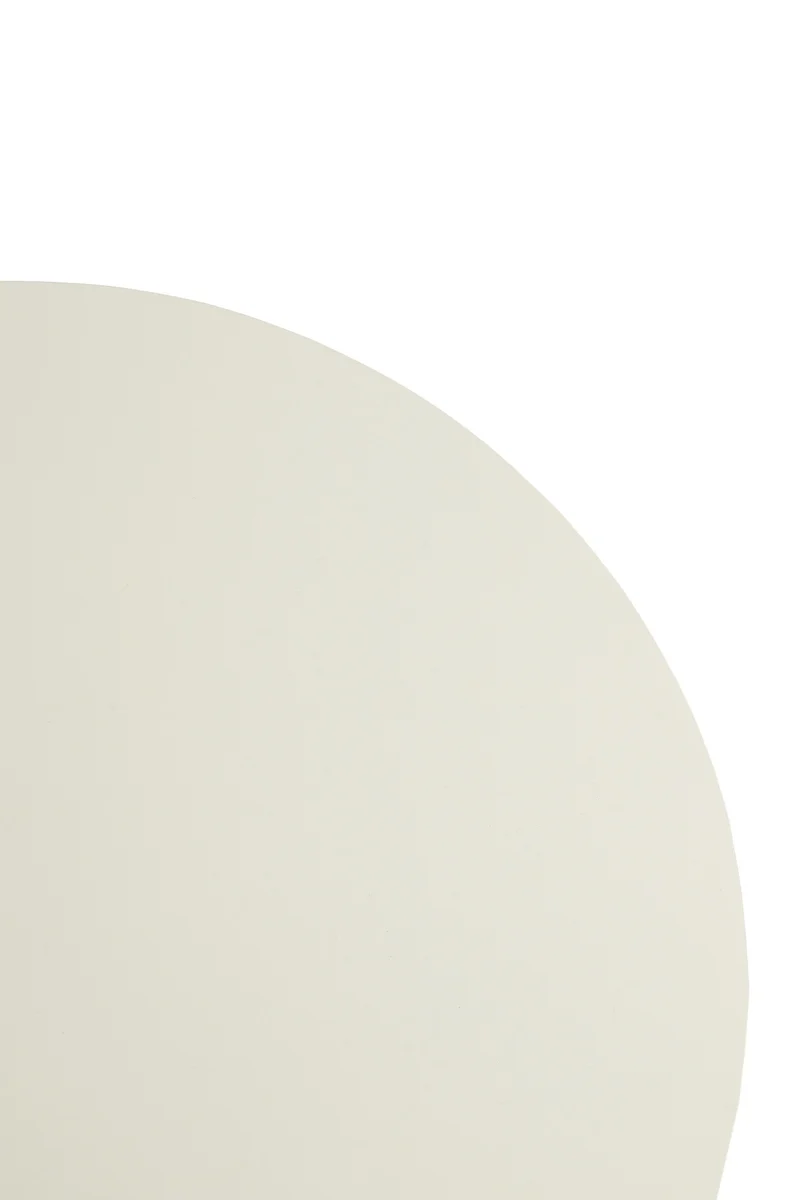 Esstisch MIZUHO crème Ø130x78cm