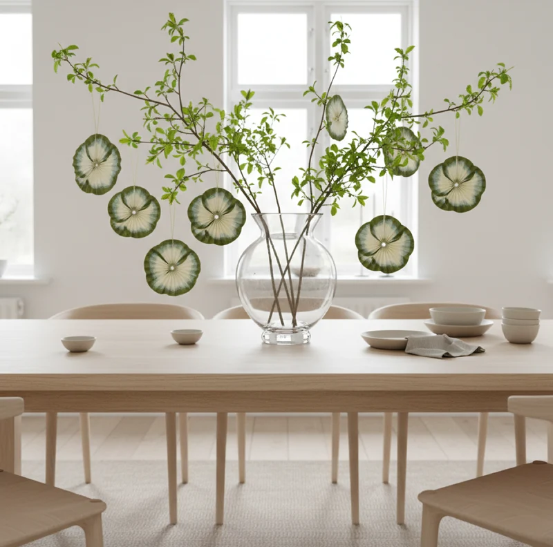 Stiefmütterchen Dekoanhänger Set | Bungalow DK