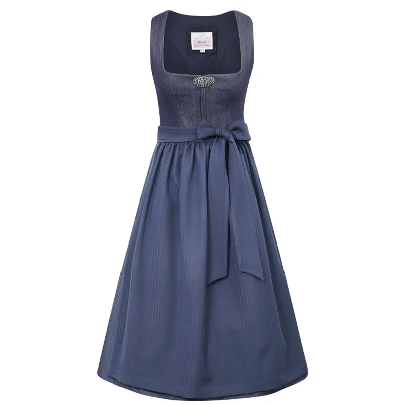 MarJo Dirndl Spitzenberg Midnight Reißverschluss 70cm