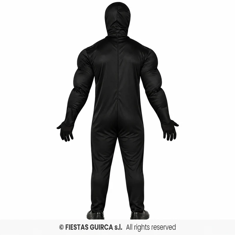 Halloween Herren Kostüm "Alien Antiheld" | Schwarz