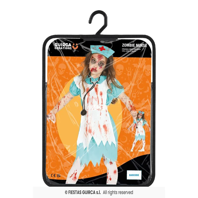 Halloween Kinderkostüm "Zombie Krankenschwester" | 3-tlg.