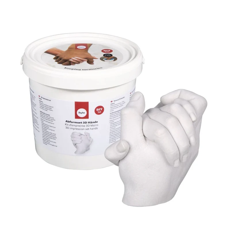 DIY Gips Abform Set Hände für Freie Trauungen