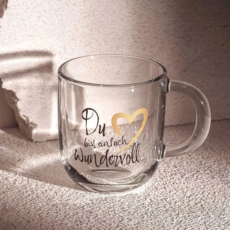 Tasse EMOZIONE 400 ml ‚Du bist einfach wundervoll‘