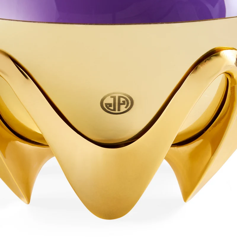 Messing Bowl OSCAR AMETHYST gold/lila