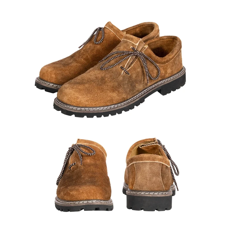 Men’s Haferl shoes Olive Yellow