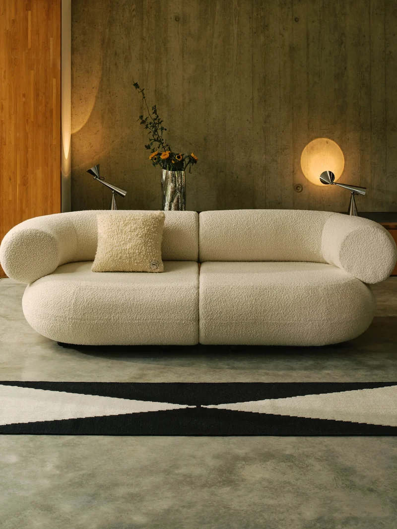 Wedge Rug - Schwarz & Weiß Design Teppich