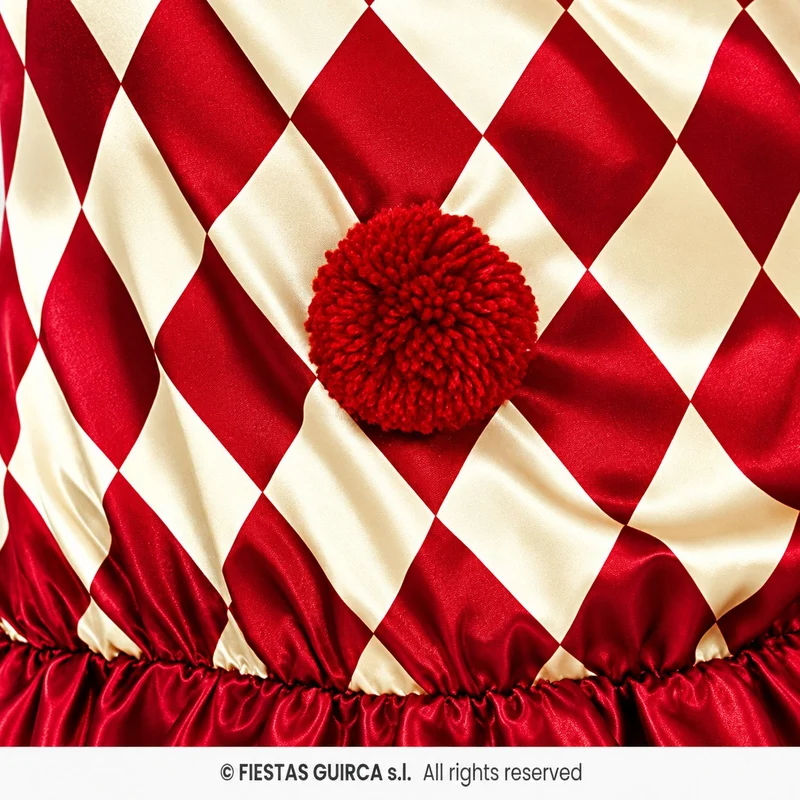 Halloween Damen Kostüm "Horror Clown Black Red" | 3-tlg.