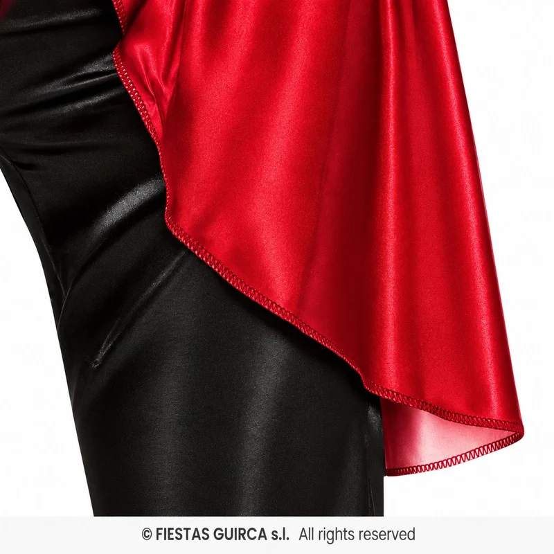 Halloween Damen Kostüm "Horror Clown Black Red" | 3-tlg.