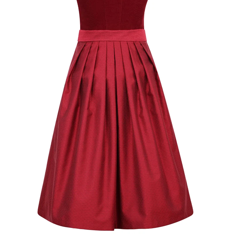 MarJo Dirndl Ansfelden Wine Flügelarm Abnehmbar 70cm