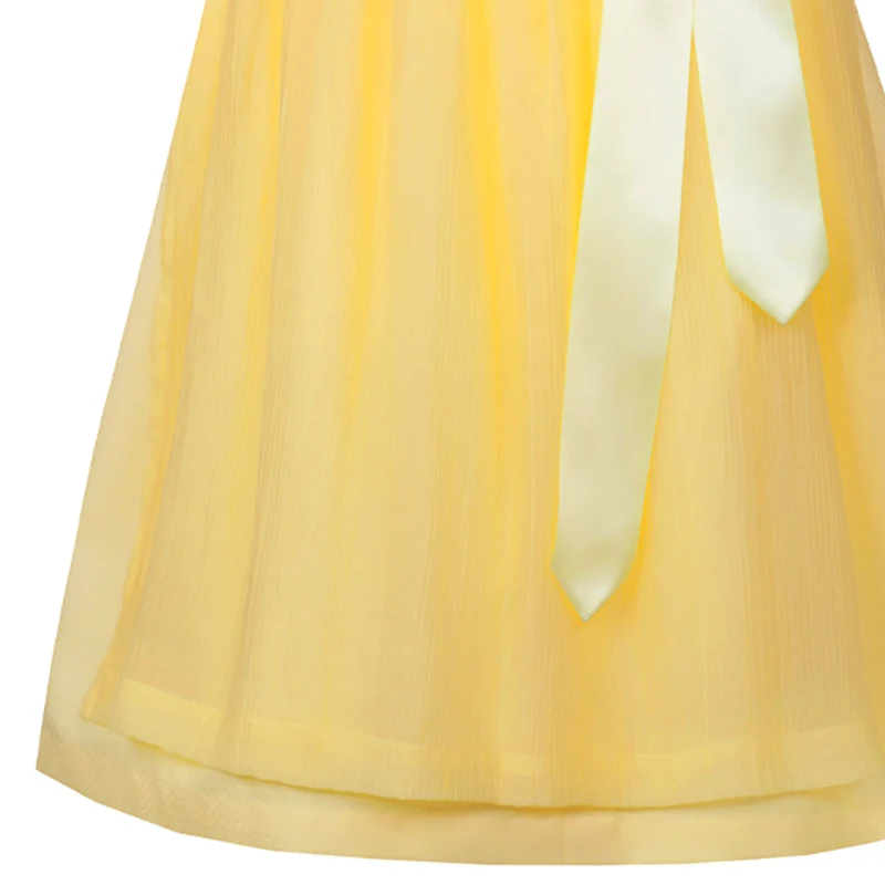 MarJo Dirndl Hofstetten Zitrone Reißverschluss 70 cm