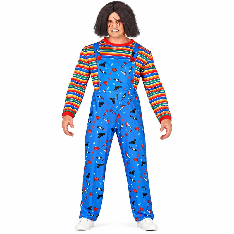 Halloween Herren Kostüm "Killer Puppe" | Anzug
