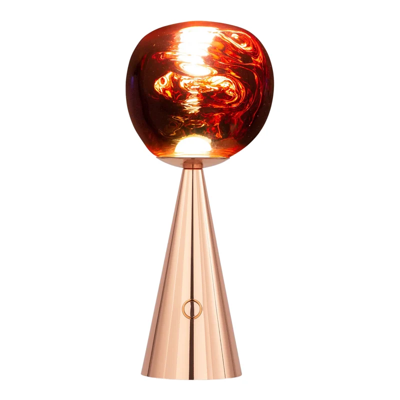 Melt Small Portable Light - Tragbare Stehlampe, kupferfarbend