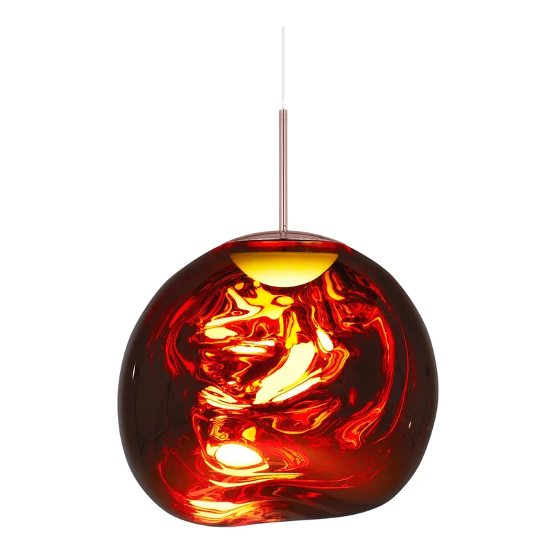 Melt Medium Pendant - kupferfarbene Design Leuchte