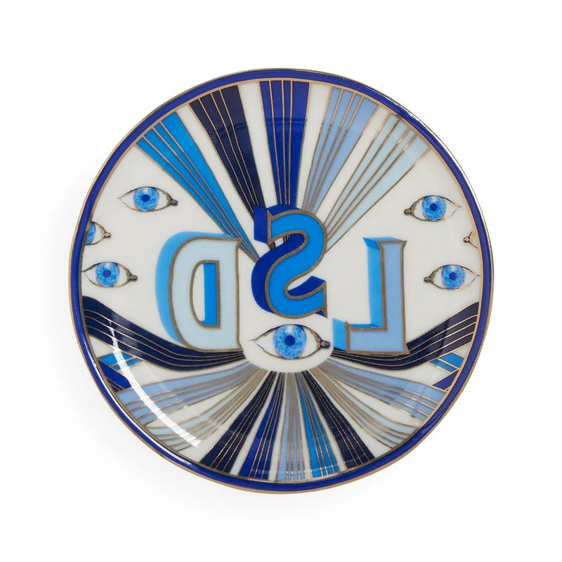 Untersetzer-Set DRUGGIST blau/weiß