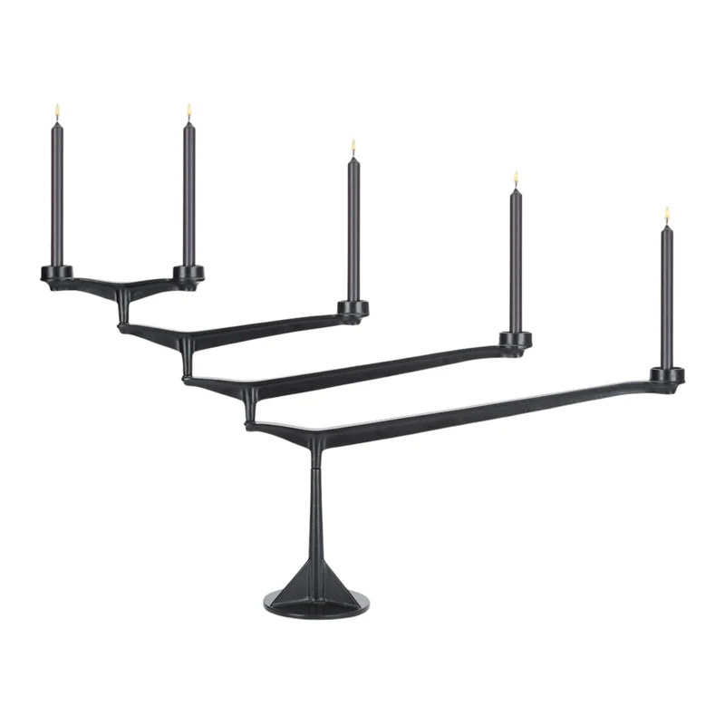 Large Candelabra - Design Kerzenständer in schwarz