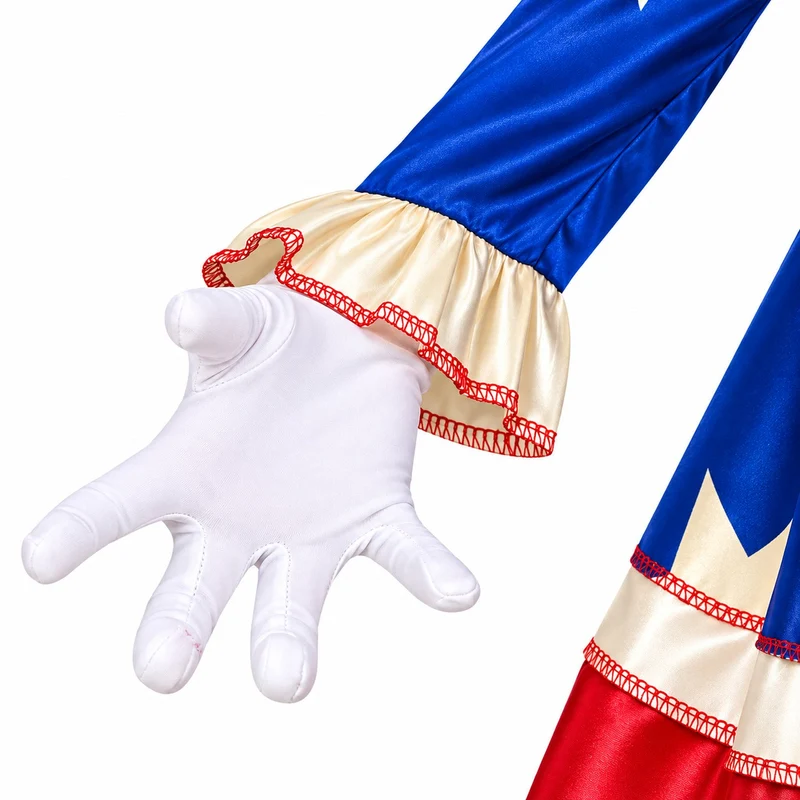 Halloween Kinderkostüm "Horror Clownin USA" | 2-tlg.