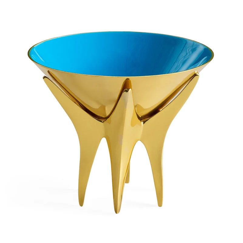 Mesing Bowl OSCAR L gold/blau