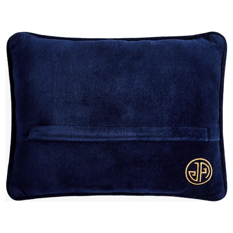 Kissen SUGAR DADDY beige/blau