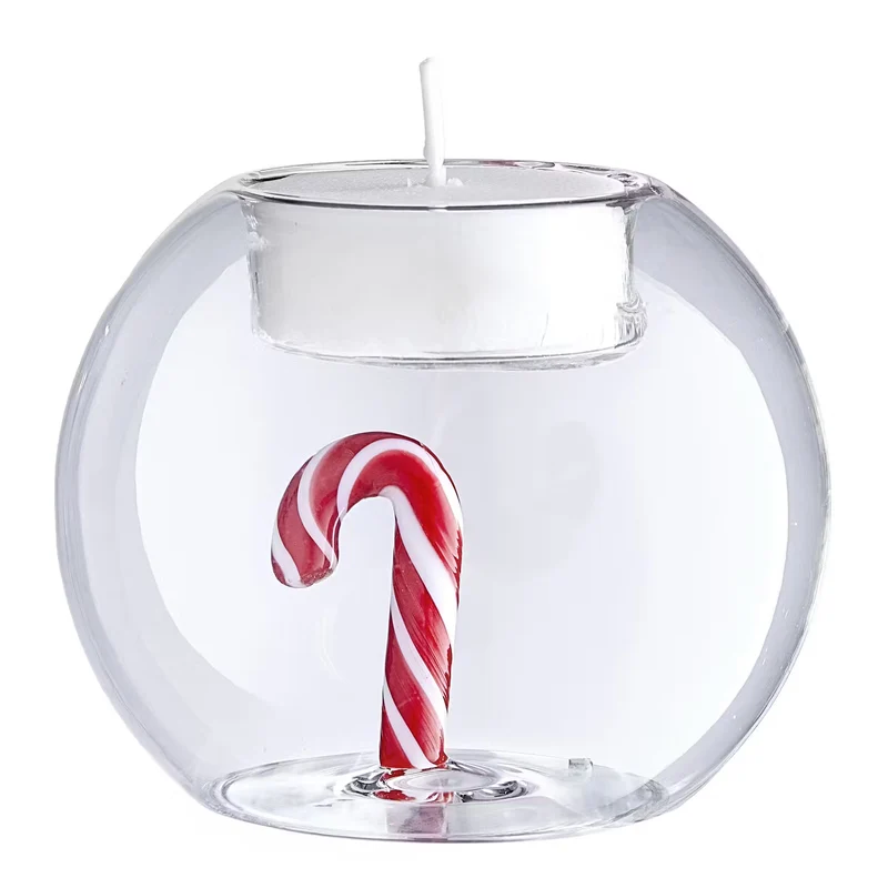 MERRY & BRIGHT Teelichthalter Candy Cane