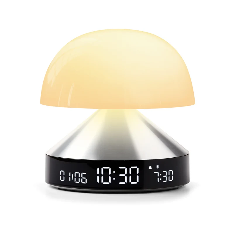 Wecker MINA SUNRISE silber