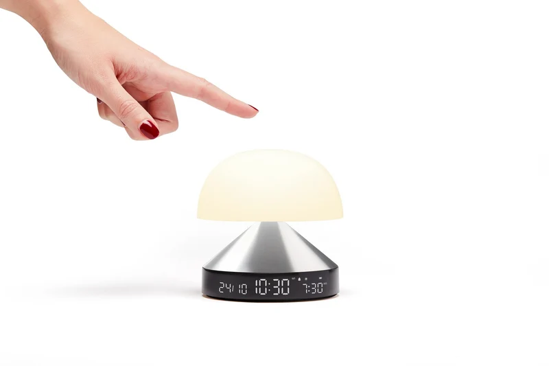Wecker MINA SUNRISE silber