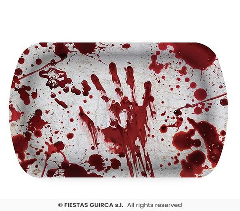 Halloween "Blut" | Tablett 39x2 cm