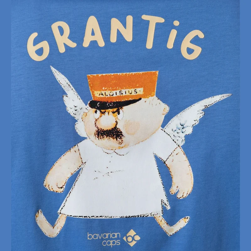 T-Shirt „Grantler Klub: Aloisius“ – Blau