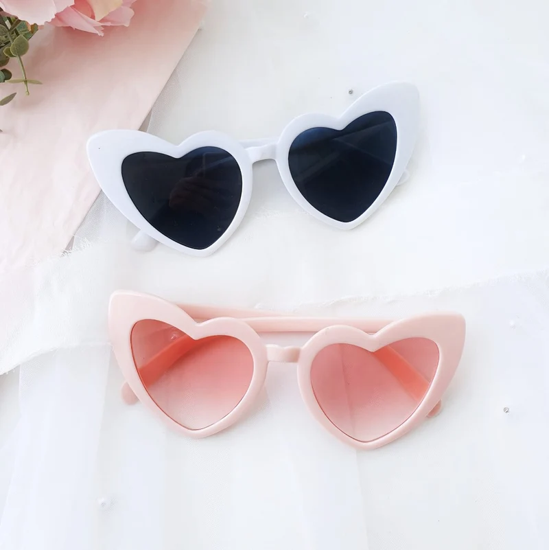 Retro Herzbrille (1 Stück)