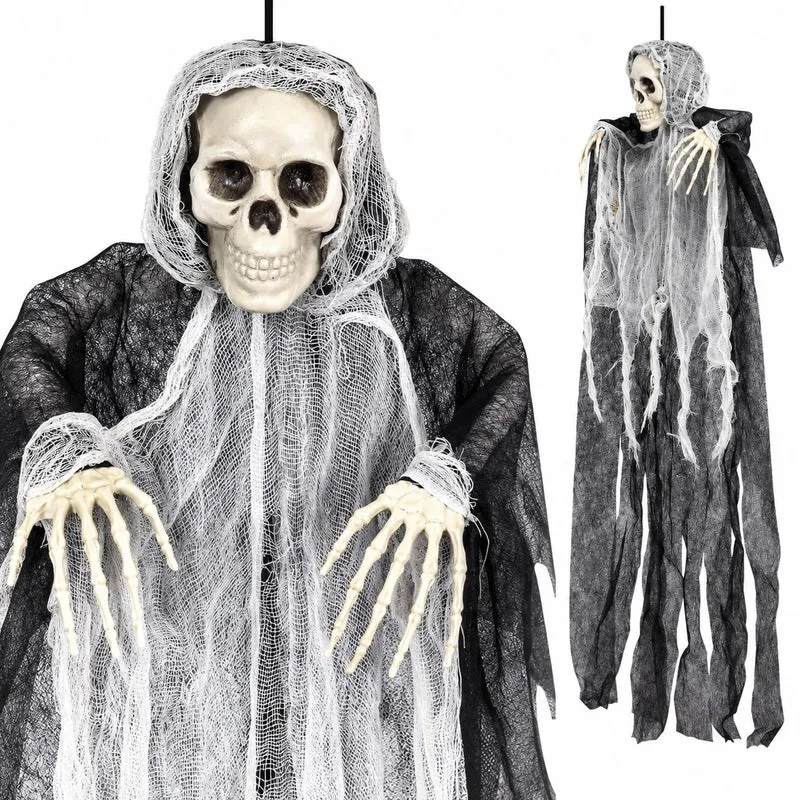 Hängefigur "Skelett" 80 cm | Halloween Dekoration