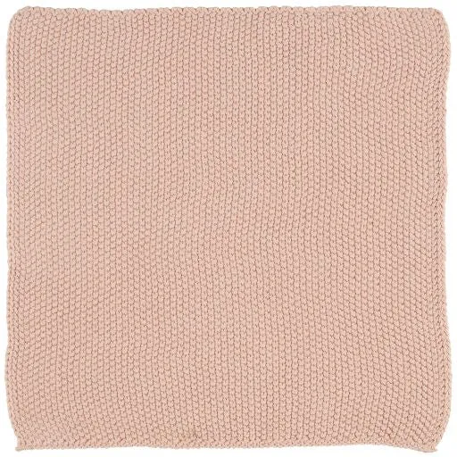 Ib Laursen Spüllappen MYNTE CORAL ALMOND Spültuch gestrickt ca. 25x25 cm Baumwolle