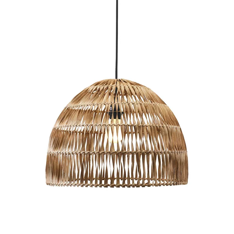 Pendelleuchte Rattan
