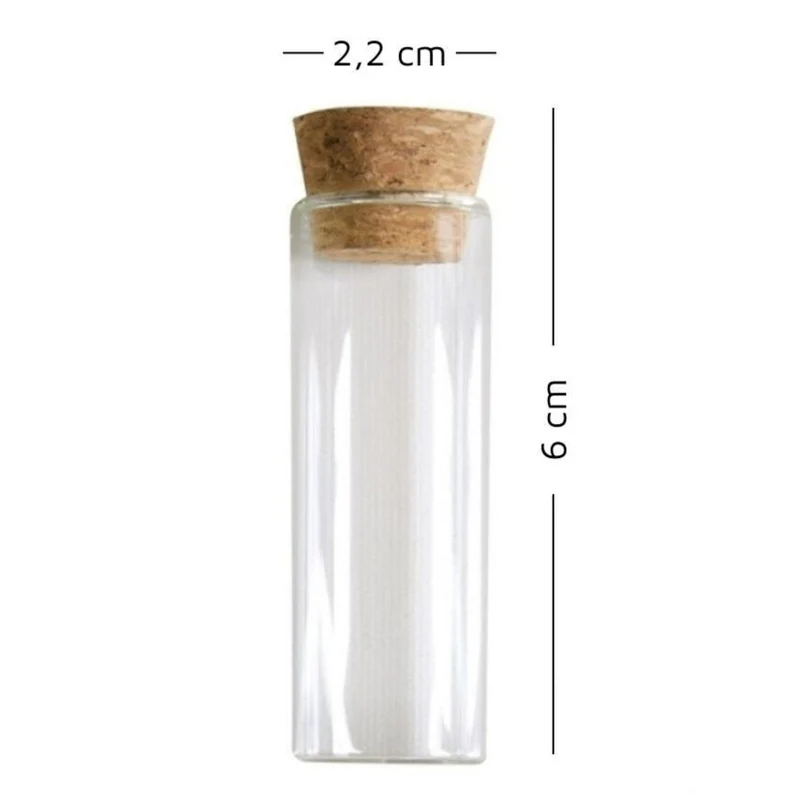Reagenzglas mini Set für Gastgeschenke (48 Stück)