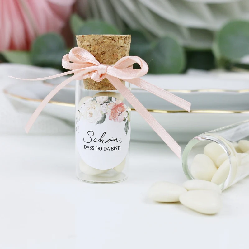 Reagenzglas mini Set für Gastgeschenke (48 Stück)