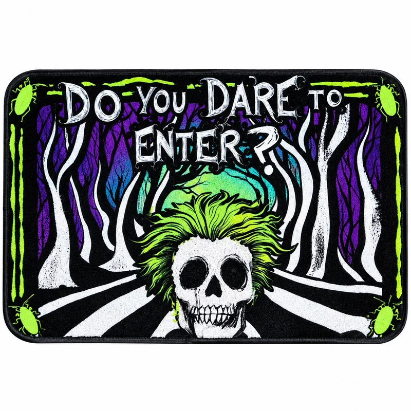 Halloween "Dare to enter" | Fußmatte 60x40 cm