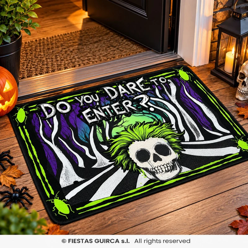 Halloween "Dare to enter" | Fußmatte 60x40 cm